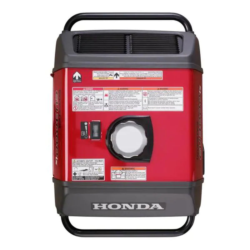 Honda 3000-Watt Super Quiet Electric and Recoil Start Gasoline Powered Inverter Generator with 30 Amp Outlet