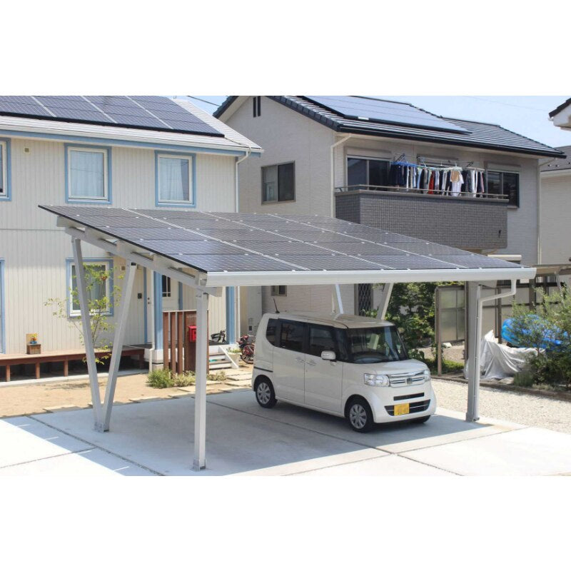 Carport Structure Solar Panel Racking Systems Renewable Energy - SC32 Solar Car Shed PV