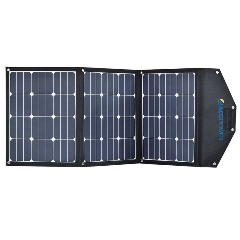 Combo, X40A Portable Solar Fridge/Freezer (42 Quarts) and 90W Solar Panel