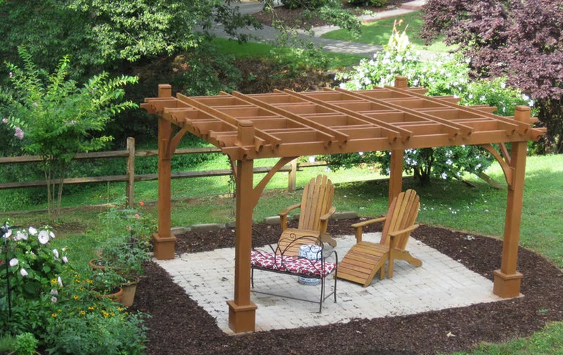 Breeze Solid Wood Pergola