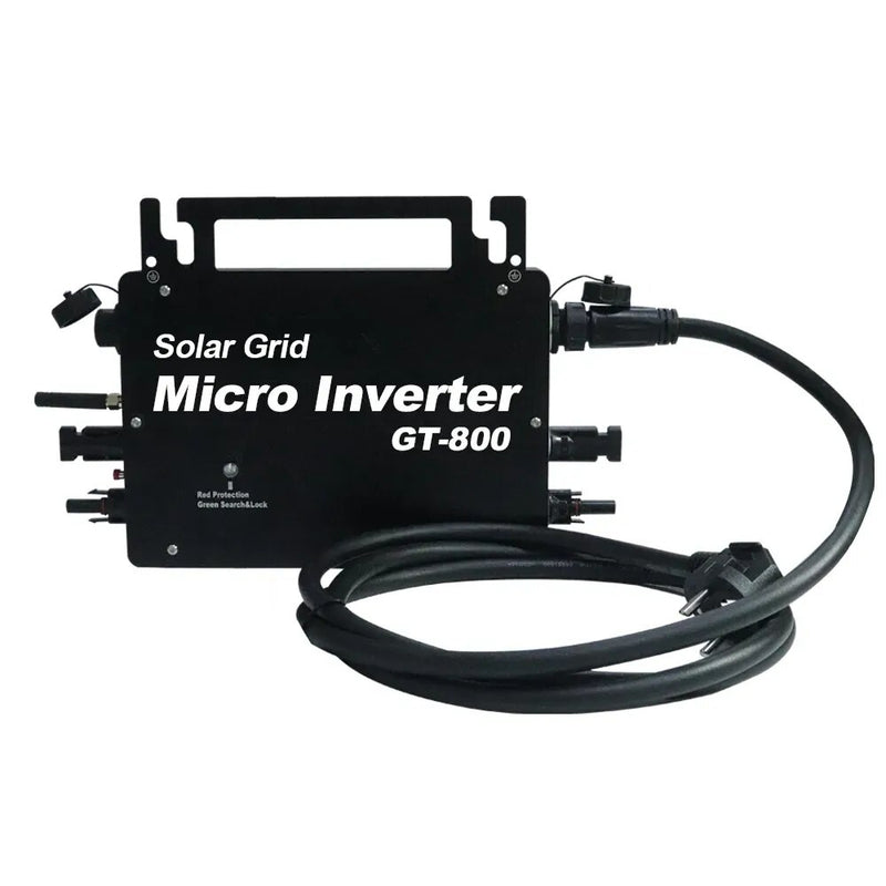 VDE  MPPT Micro Inverter 600W 800W 110VAC 220VAC Micro Solar Inverter on Grid Grid Tie with WIFI Monitor IP66 Waterproof