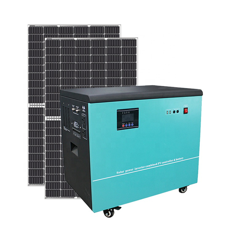 5KW 5KWH Solar Power Generator 5kw Lifepo4 Battery Solar Energy System MPPT Home Use