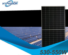 Hyperion 545W 144 Half-Cell Mono PERC Bifacial Solar Panel PowerSupplyUSA.net