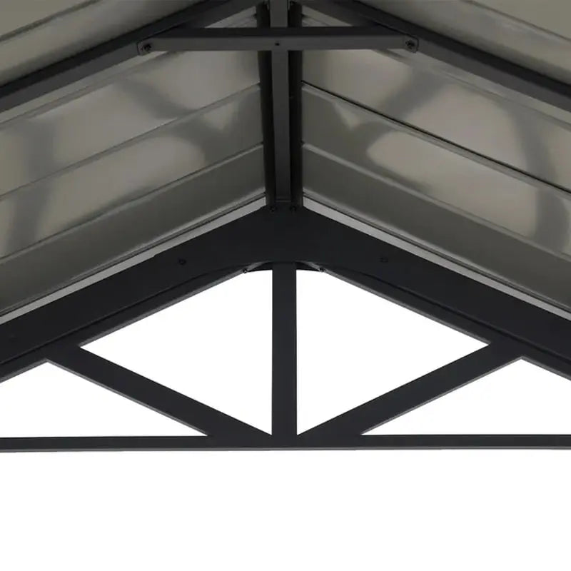 Metal Car Port - Canopy - 20 Ft. W X 12 Ft. D