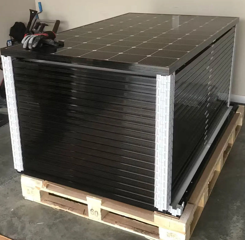 SolarEver - 455W 144-Half Cell Mono Solar Panels - Pallet of 22