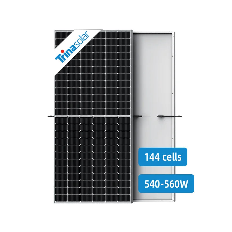 Tall Max Solar Panels  Perc Half Cut PV Module Mono Solar Panel 540W 545W 550W 555W