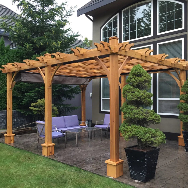 Breeze Solid Wood Pergola