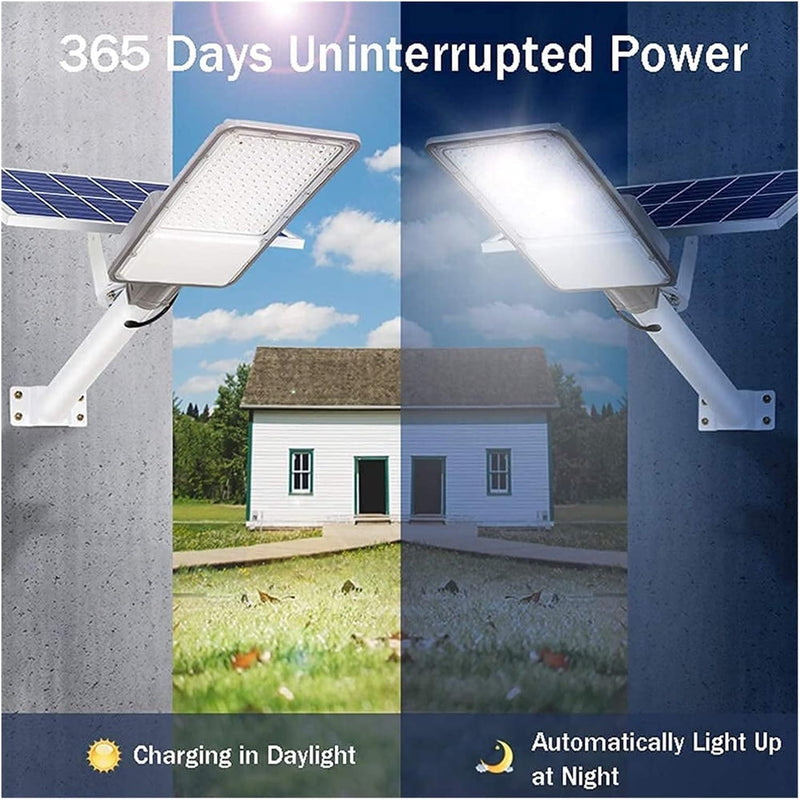 Courtyard Solar Light - Outdoor Garden Solar Power Street Light, 60W ~ 600W Security Flood Light with Remote Control Timing, Lens Cool Wall Lamp, Ip65 Outdoor Security Light,600W