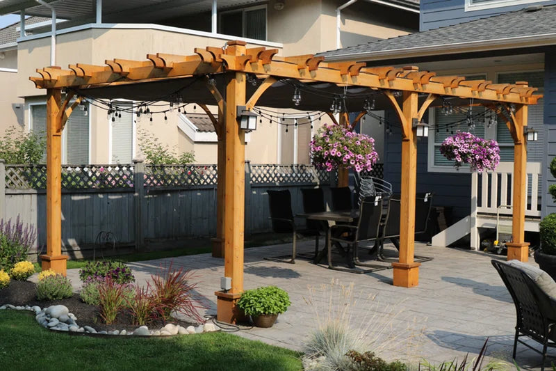 Breeze Solid Wood Pergola