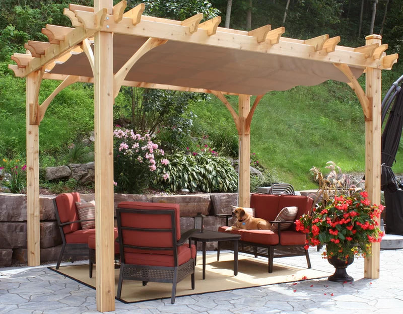 Breeze Solid Wood Pergola