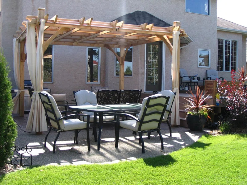 Breeze Solid Wood Pergola