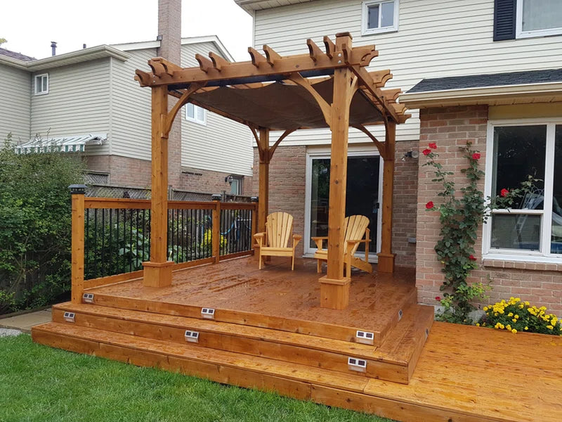 Breeze Solid Wood Pergola