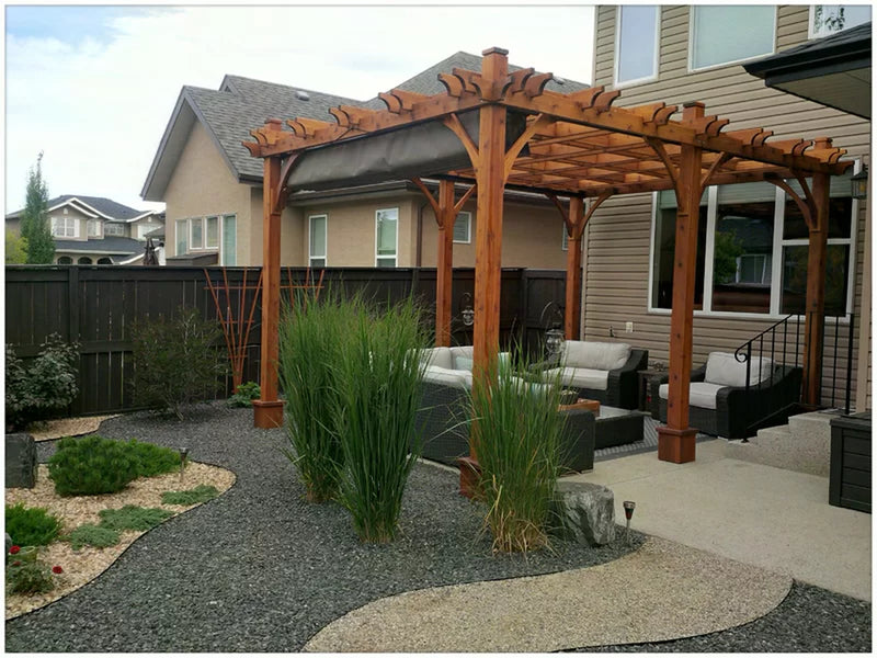 Breeze Solid Wood Pergola