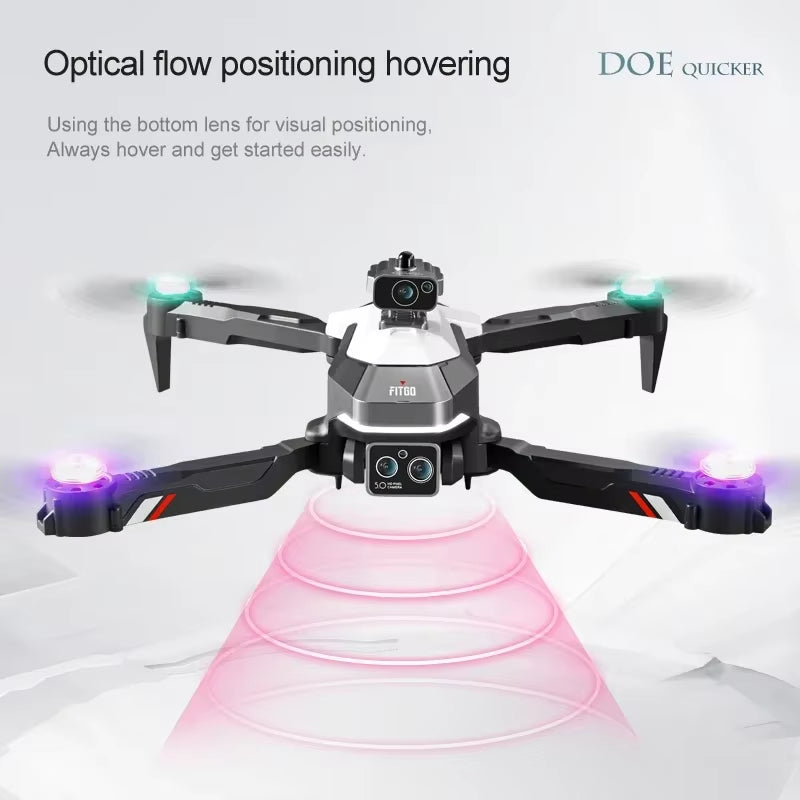 M2 Mini Drone Professional 8K HD Camera - Obstacle Avoidance Optical flow RC Quadcopter 