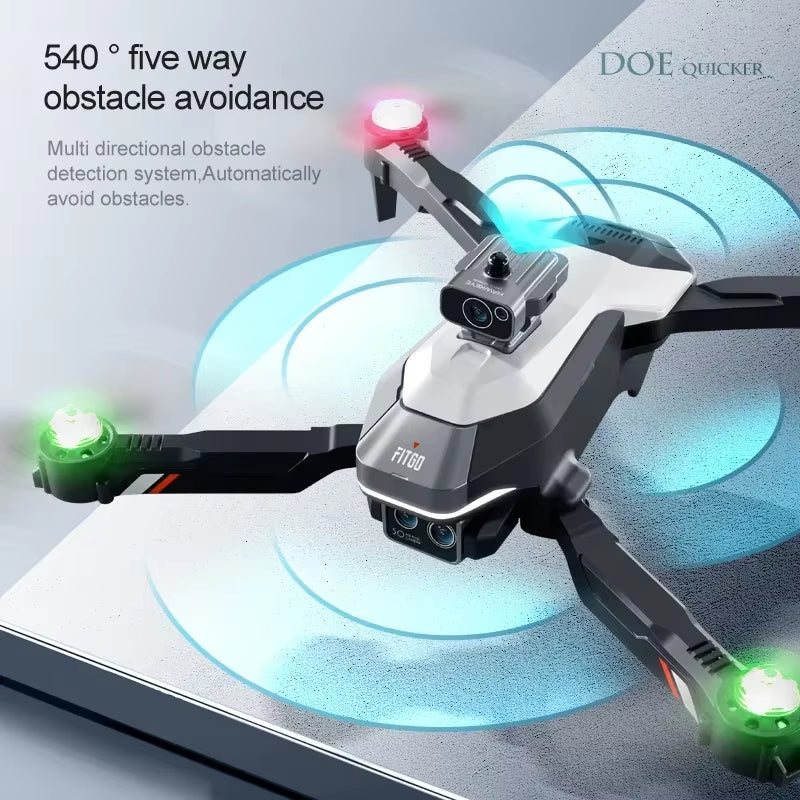 M2 Mini Drone Professional 8K HD Camera - Obstacle Avoidance Optical flow RC Quadcopter 