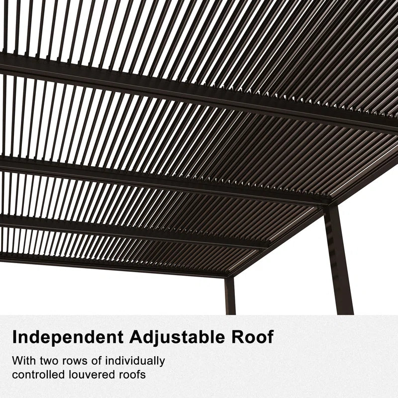 Aluminum Pergola 19 Ft. W X 12 Ft. D 