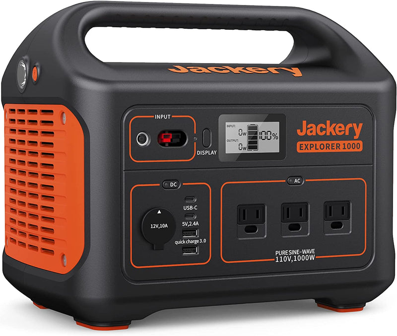 Jackery Explorer 1000 Portable Power Station - ShopSolar.com