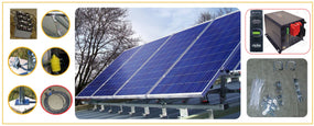 SolarPod Portable Solar Power Kit - Off Grid Easy Install Complete Solar System