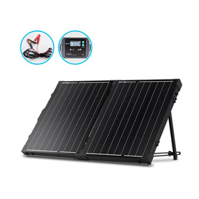 Renogy Monocrystalline 100-Watt Portable Solar Panel 24.8-in x 20-in x 2.8-in 