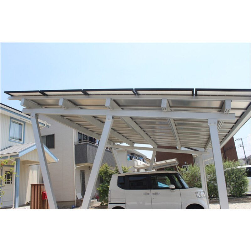 Carport Structure Solar Panel Racking Systems Renewable Energy - SC32 Solar Car Shed PV