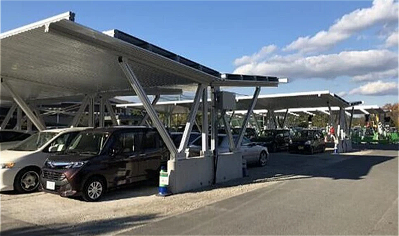 Solar Car Port - All Aluminum Construction - Solar Panel Support and Mounting