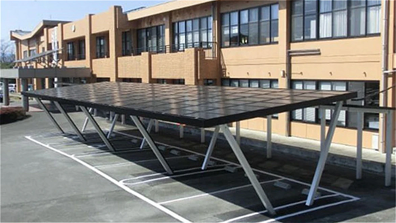 Solar Car Port - All Aluminum Construction - Solar Panel Support and Mounting