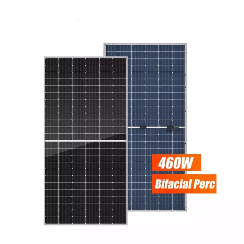 Hongyi New Panneau Solaire 400W 450W 495W 600W All Black Solar Panels for Solar Panel System