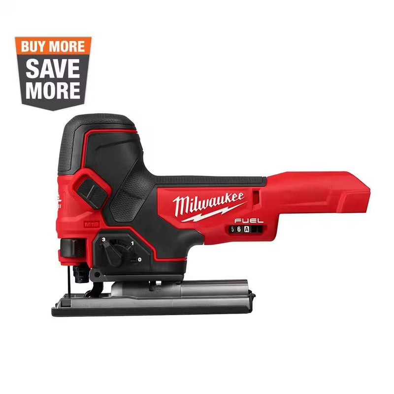 Milwaukee M18 FUEL Cordless Brushless Barrel Grip Jig Saw - 18V Lithium-Ion Brushless Cordless Barrel Grip Jig Saw (Tool Only)