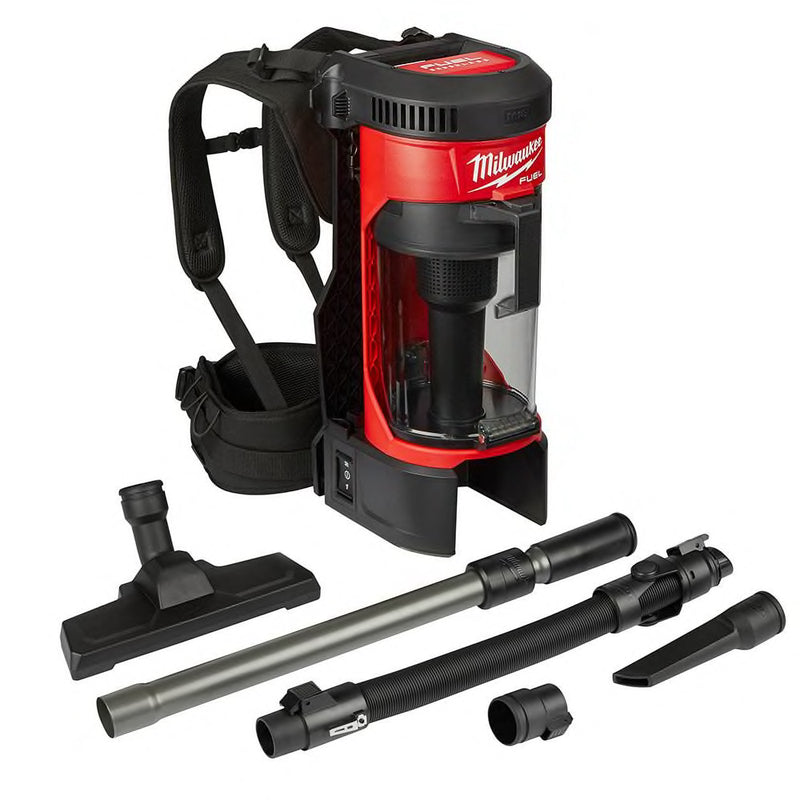 MILWAUKEE M18 FUEL 3-in-1 Backpack Vacuum -18-Volt Lithium-Ion Brushless 1 Gal. Cordless 3-In-1 Backpack Vacuum (Vacuum-Only)