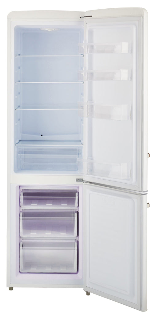 UNIQUE 10-Cu Ft Bottom-Freezer Refrigerator