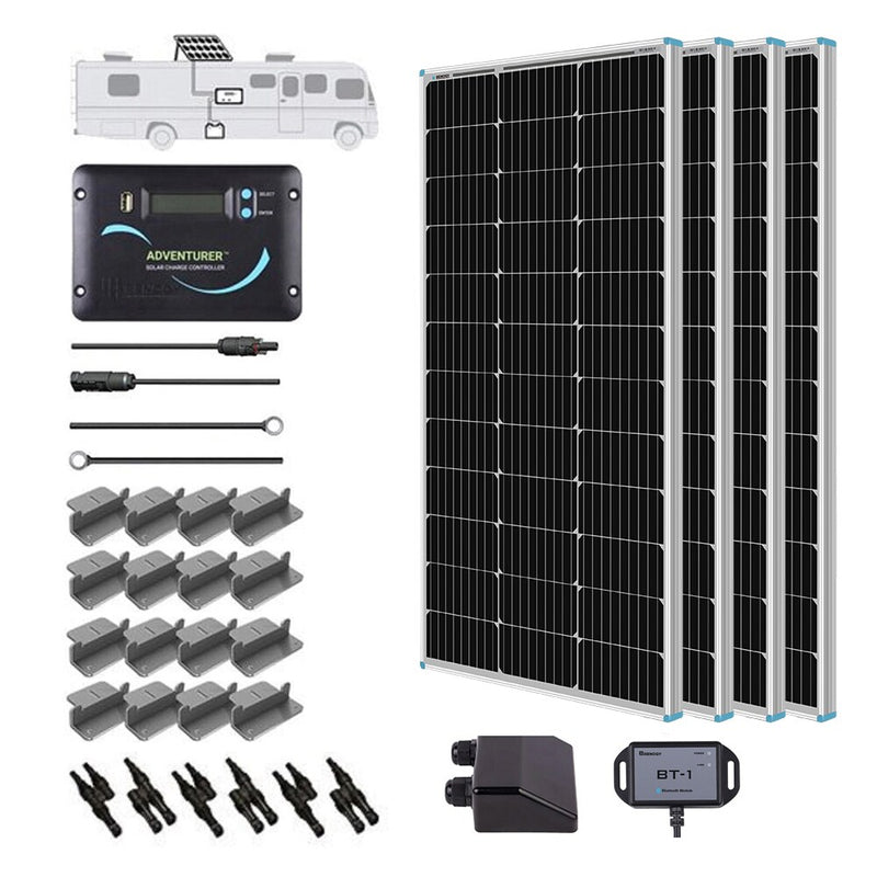 Renogy Adventurer - Solar Module Kit - 200-Watt Solar Panel - 41.8-In X 20.9-In