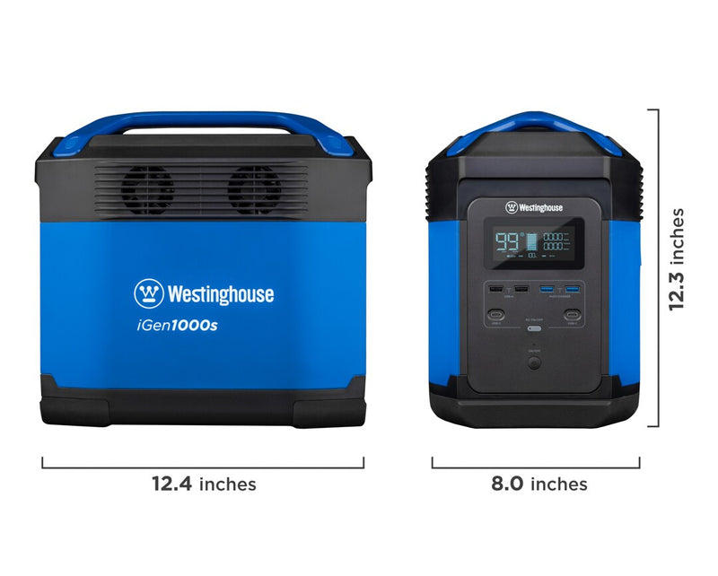 Westinghouse iGen1000s - Portable Power Station 1500-Rated/3000-Peak Watt - 1008-Watt Hour Portable Power Station