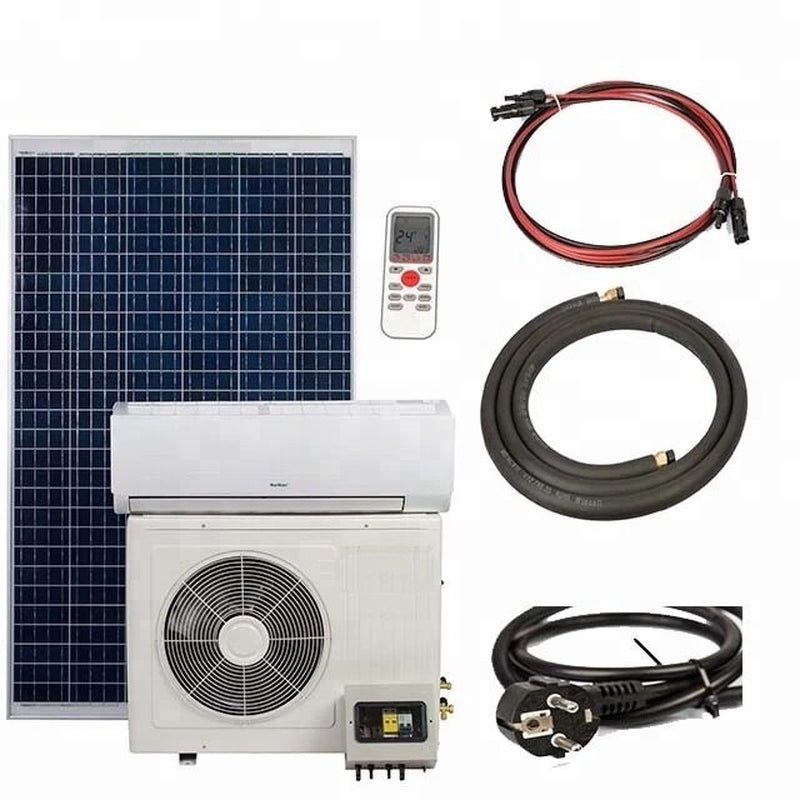 100% Solar Energy Air Conditioner 12000btu - Solar Air Conditioner 