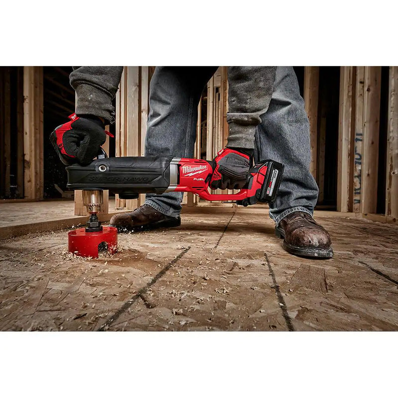 Milwaukee M18 FUEL SUPER HAWG 1/2 in. Right Angle Drill - 18V Lithium-Ion Brushless Cordless GEN 2 SUPER HAWG 1/2 In. Right Angle Drill (Tool-Only)