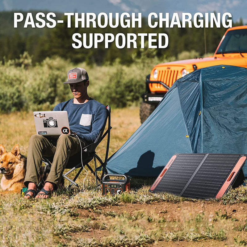 Portable Power Station - Explorer 240 - 240Wh Lithium Battery, 110V/200W Pure Sine Wave AC Outlet, Solar Generator (Solar Panel Not Included) for Camping, Travel, Hunting, Emergency