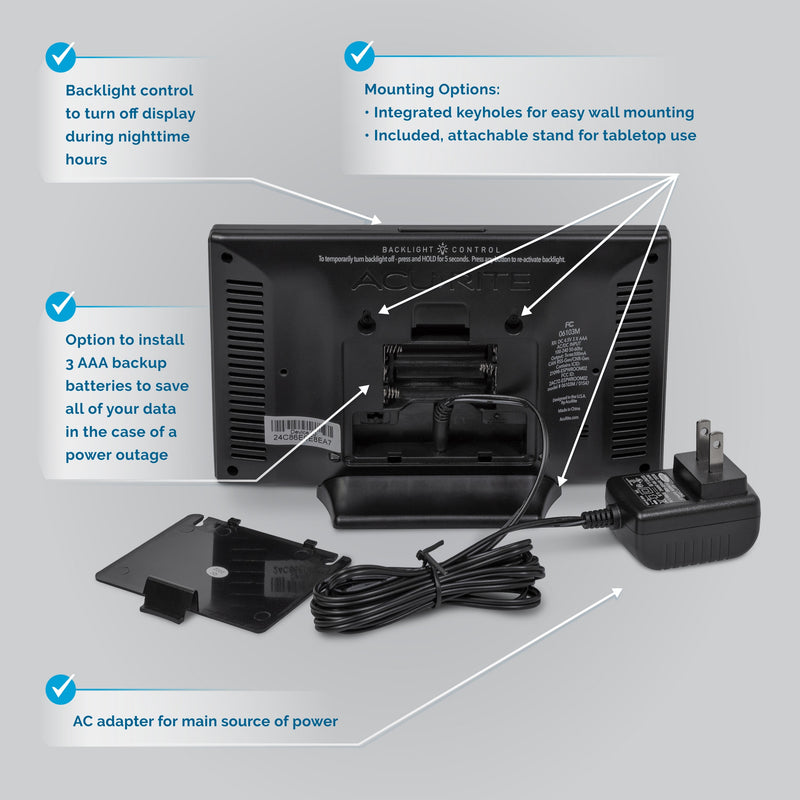 Acurite Digital Weather Station with Wireless Outdoor Sensor