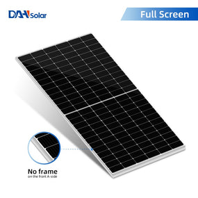 Full Screen Solar Panel 525W – 560W Mono Half Cell Solar Panels 182mm