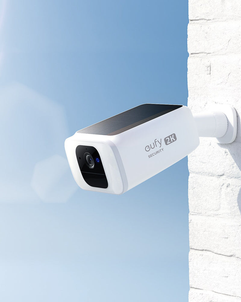 Solocam S40 Security Camera System - Solar Outdoor Camera - Wireless Battery-Operated Spotlight Emmc (Included)