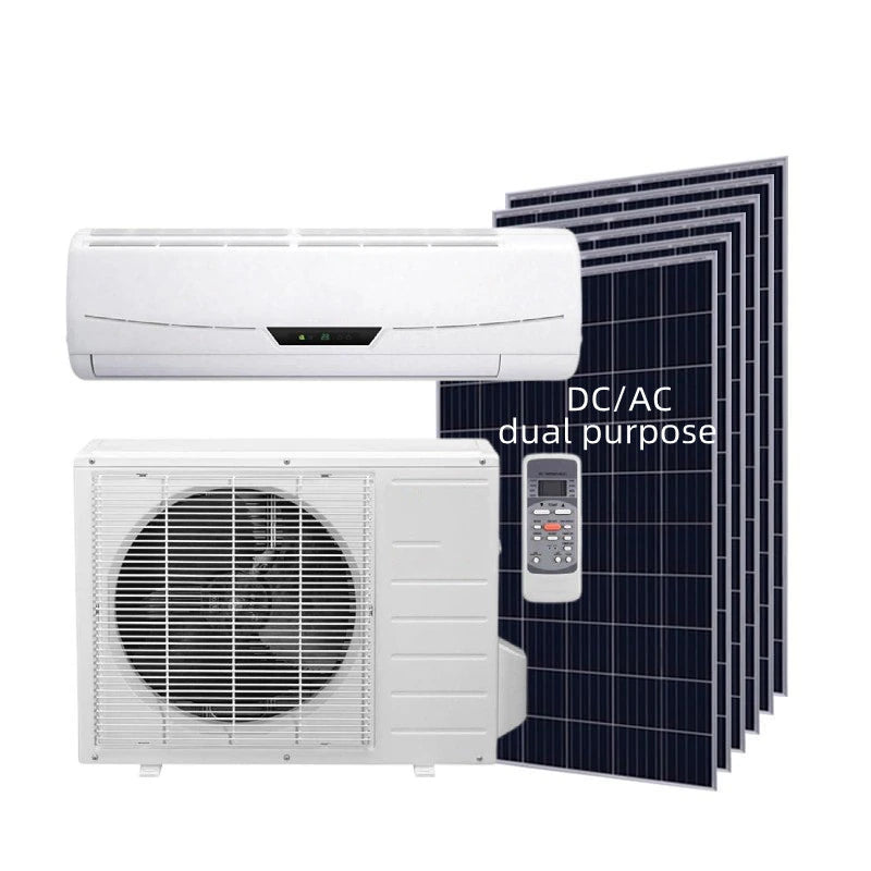Solar AC Split Air Conditioner Hybrid Convenient off Grid Air Conditioner 24V48V