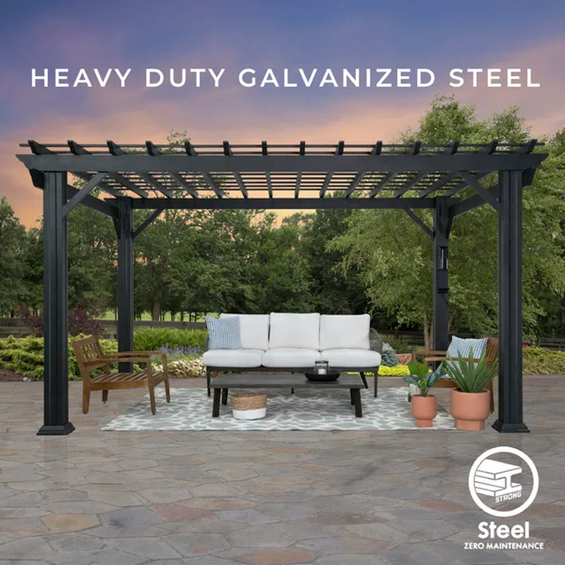 Steel Pergola 16' X 12' 