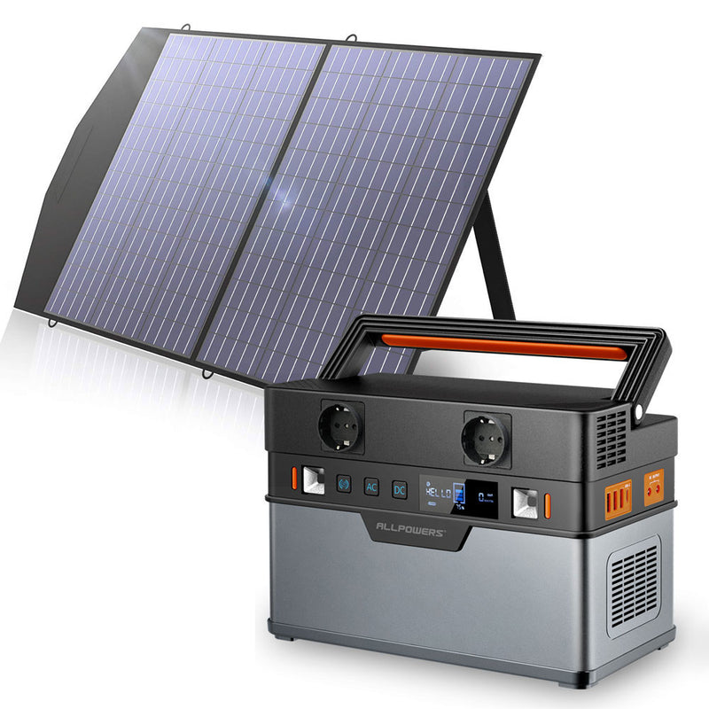 Allpower 700W Portable Power Station 606Wh / 164000Mah Solar