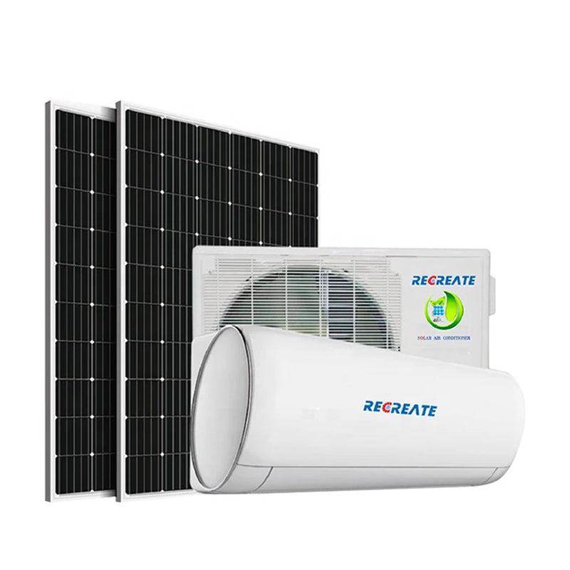 Solar Air Conditioner Pure Dc 12000Btu Dc Solar Power System Solar Split Air Conditioner