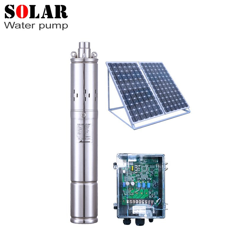 Solar Irrigation Pump - Brushless Solar Powered Water Pump for Irrigation 72V