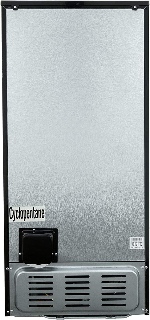 RV Refrigerator Stainless Steel | 4.3 Cubic Feet | 12V | 2 Door Fridge