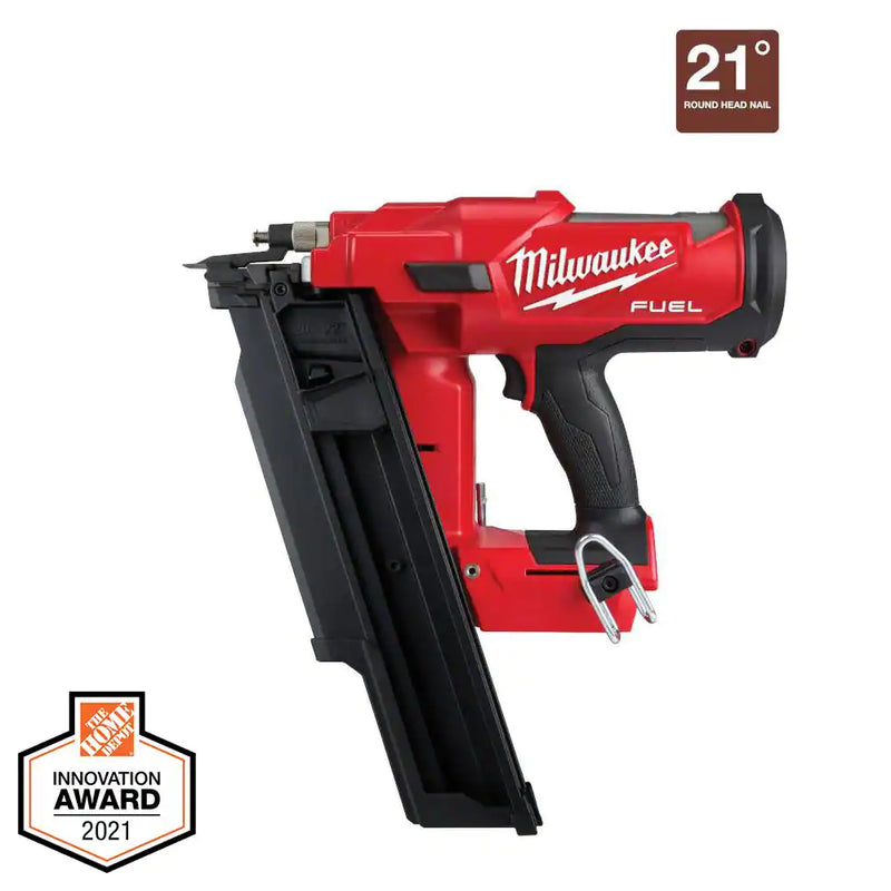 Milwaukee Lithium-Ion Brushless Cordless Framing Nailer (Tool-Only) M18 FUEL 3-1/2 In. 18-Volt 21-Degree