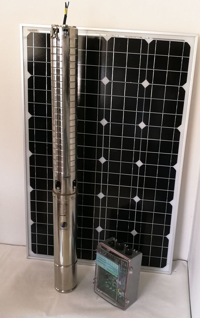 Solar Irrigation Pump - Brushless Solar Powered Water Pump for Irrigation 72V