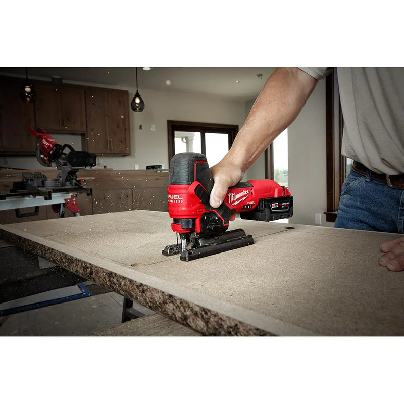 Milwaukee M18 FUEL Cordless Brushless Barrel Grip Jig Saw - 18V Lithium-Ion Brushless Cordless Barrel Grip Jig Saw (Tool Only)