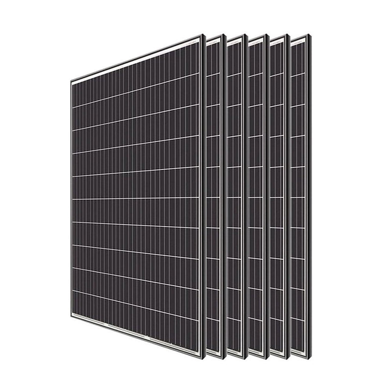 320 Watt Monocrystalline Solar Panel Kit  - for Car Port, Shed, Farm, Residence, Commercial, 320W each, 6 Pieces