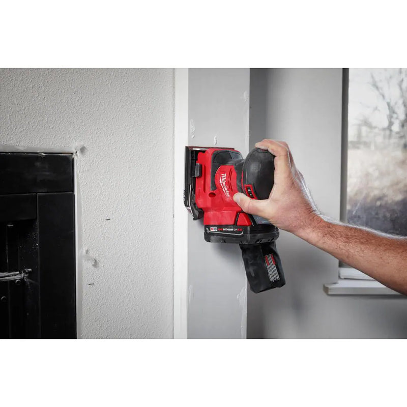 The Milwaukee M18 Orbital 1/4-Sheet Sander - 18V Lithium-Ion Cordless 1/4 In. Sheet Sander (Tool-Only)