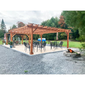 20 Ft. X 20 Ft. Pacific Douglas Fir Wood Pergola